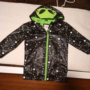 Kids 4T Cat & Jack space rain coat